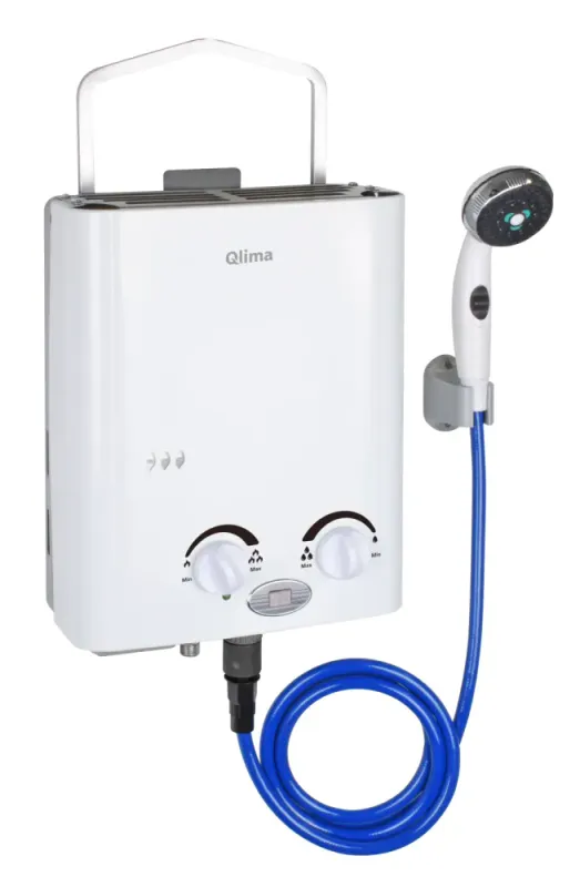 Gassvannvarmer 5,5L for utebruk