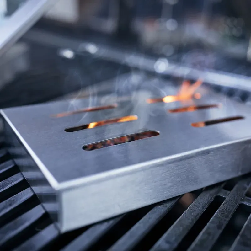 Enders Røykeboks i Rustfritt Stål – Til Grill