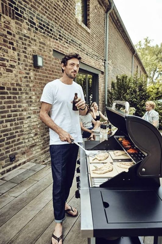 Pizzasteiner til grill – 4 stk