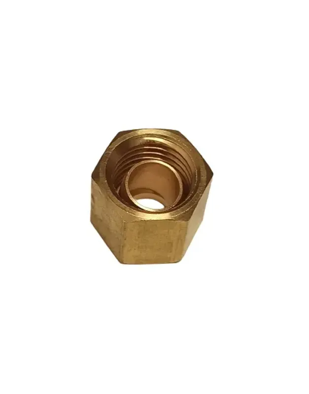 Mutter og konus for 8mm rør Grov